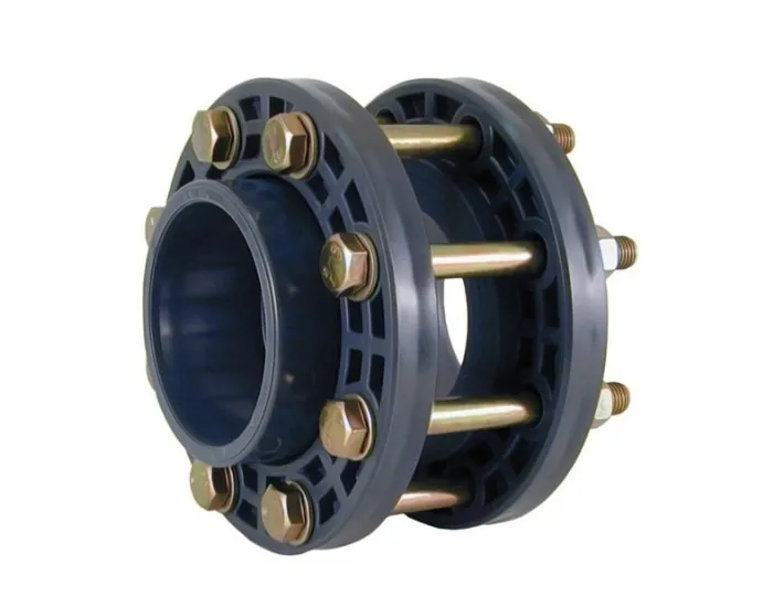 PVC vlinderklep montageset met...