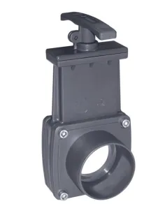 PVC Knife Gate Valve Cepex Gluing x Gluing