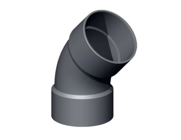 Courbe 45º Colle PVC