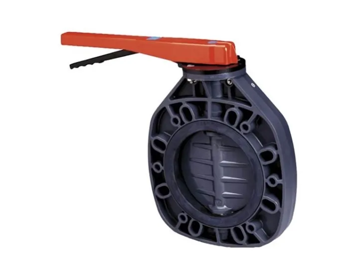 PVC vlinderklep Cepex Klassieke serie EPDM