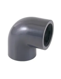 90º PVC Mixed Elbow 90º Glue and Thread