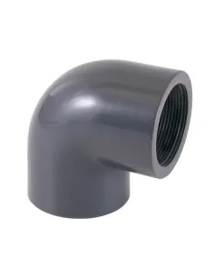 90º PVC Threaded Elbow