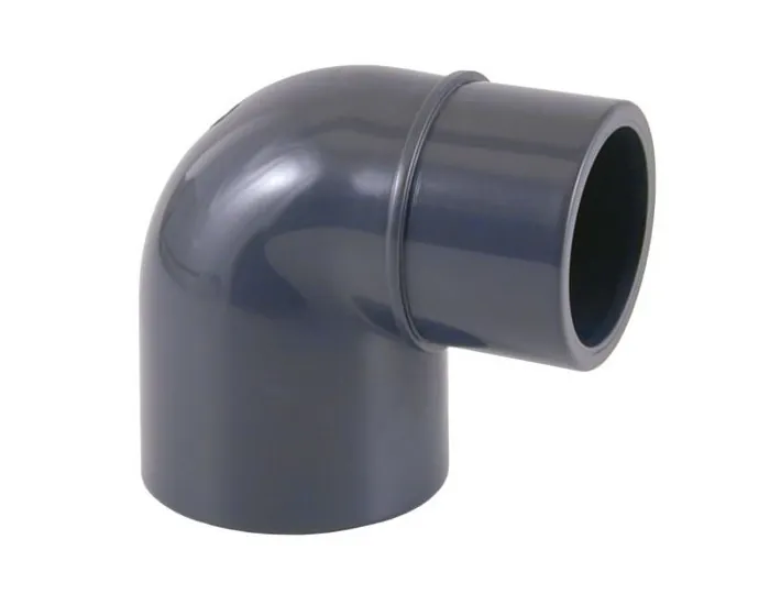 Gomito ridotto a 90º Colla per PVC