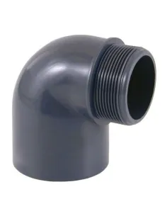 90º PVC Elbow 90º Male Tap & Glue