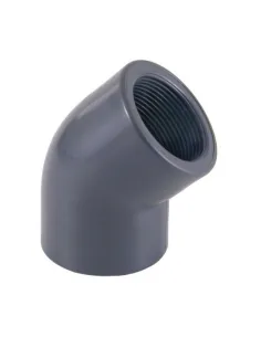 Mixed Elbow 45º PVC Glue and Thread