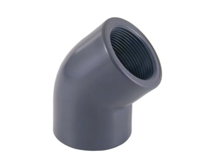 Codo Mixto 45º PVC Encolar y Roscar