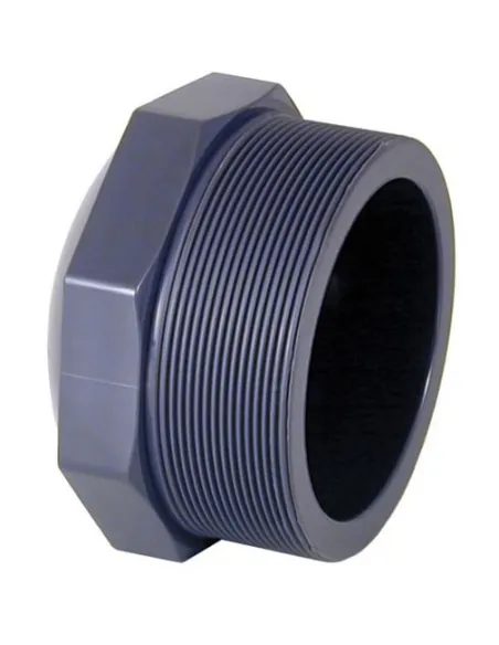 Spina in PVC con filetto maschio