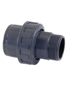 Mixed M/F 3 Piece PVC Glue & Screw Coupling