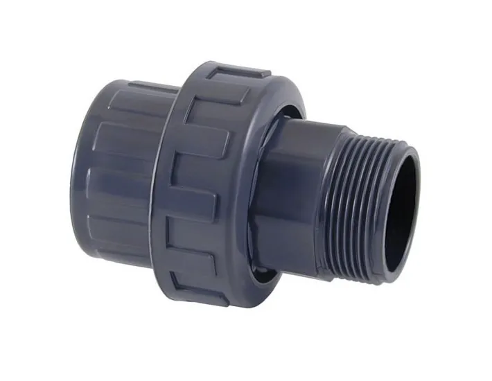 Mixed M/F 3 Piece PVC Glue & Screw Coupling