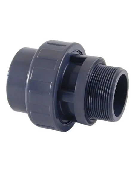 3-Piece PVC Male Tap & Glue Coupling with O-Ring