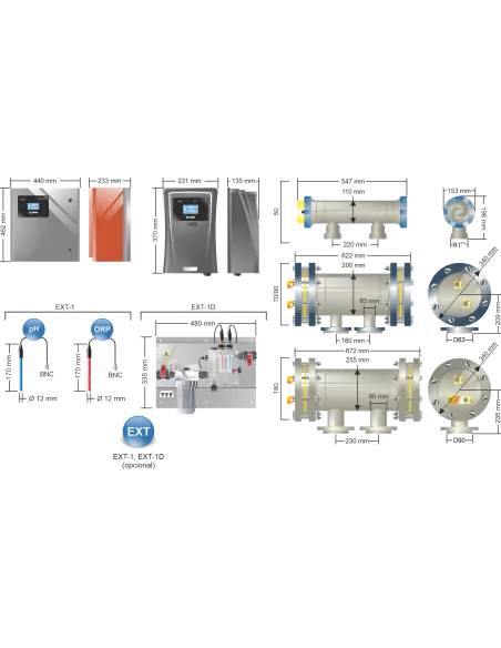Clorador de sal Idegis Domótica Industrial