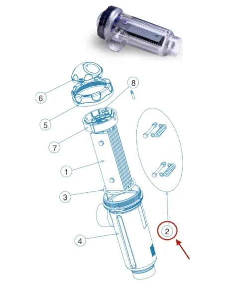 Kit Ancoratge Elèctrodes Idegis R-TORN 08
