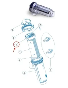 Electrode holder Idegis BIP DOM-40P/42 R-015-05 BIP