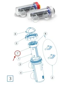 Electrode holder Idegis BIP DT-21 R-015-45