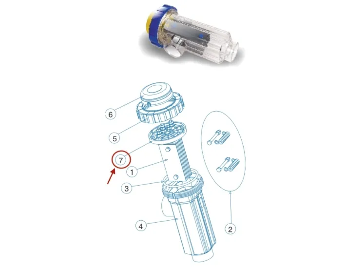 Soporte electrodos Idegis Domotic 08 R-015-05