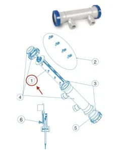 Electrodo Célula Idegis Domotic Industrial D-40/50 EX R-114