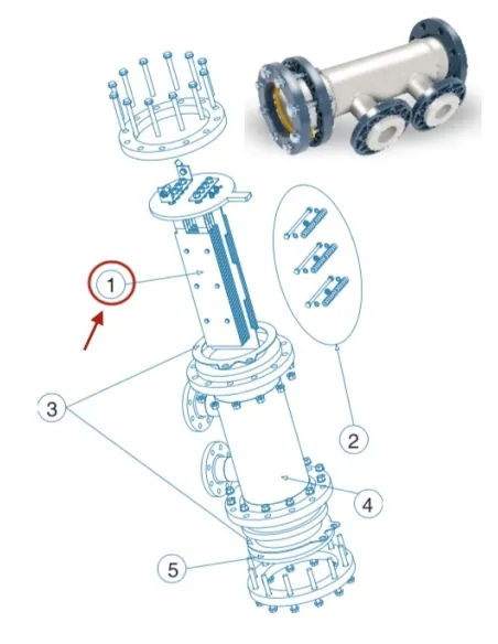 Electrodo Célula Idegis Domotic Industrial