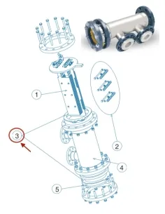 Junta Brida DN-200 Idegis R-015-21
