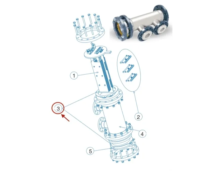 Junta Brida DN-200 Idegis R-015-21