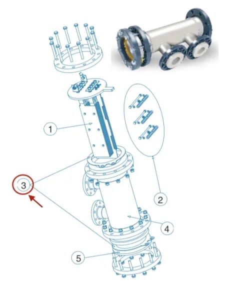 Junta Brida DN-200 Idegis R-015-21