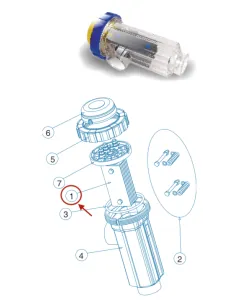 Electrodo Célula Idegis Advance
