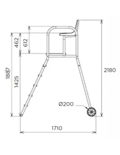 QP Lifeguard Chair for Public Swimming Pool 2