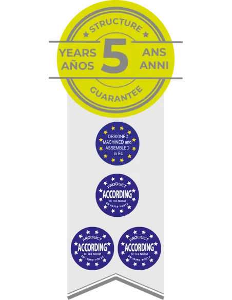 Zwembad Gre Amazonia Ovaal Hout Imitatie