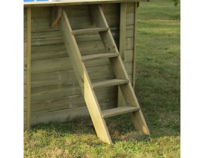 Wooden swimming pool Gre Sunbay Macadamia Oval...