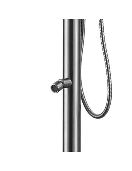 Sined Bosa Douche en acier inoxydable avec douchette et lave-pieds