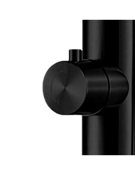 Dutxa Sined Bosa Acer Inoxidable Negre Amb Teledutxa i Rentapeus