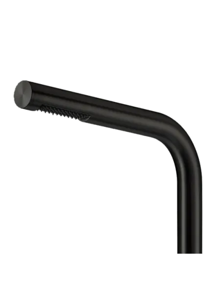 Dutxa Sined Budoni Acer Inoxidable Satinat Negre amb Dutxa de Mà