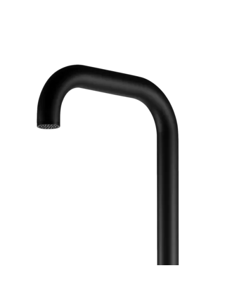 Sined Chia Stainless Steel Black Shower with Shower Mixer and Hand Shower