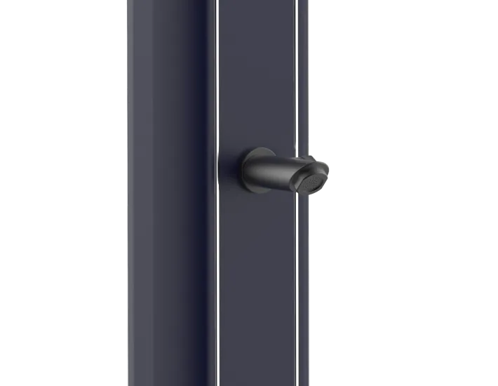 Sined Dafne Aluminum Solar Shower with Mixer...