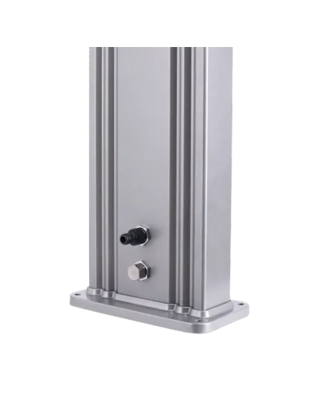 Dutxa Solar Sined Ella 40L Alumini Gris amb Rentapeus