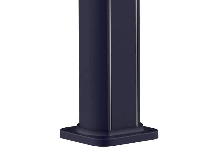 Solar Shower Sined Emi 25L Aluminum Blue