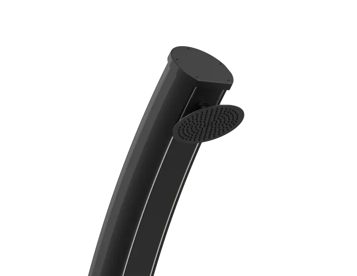 Zonnedouche Sined Emi 25L Aluminium Zwart