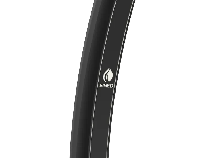 Zonnedouche Sined Emi 25L Aluminium Zwart