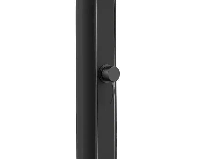 Zonnedouche Sined Emi 25L Aluminium Zwart