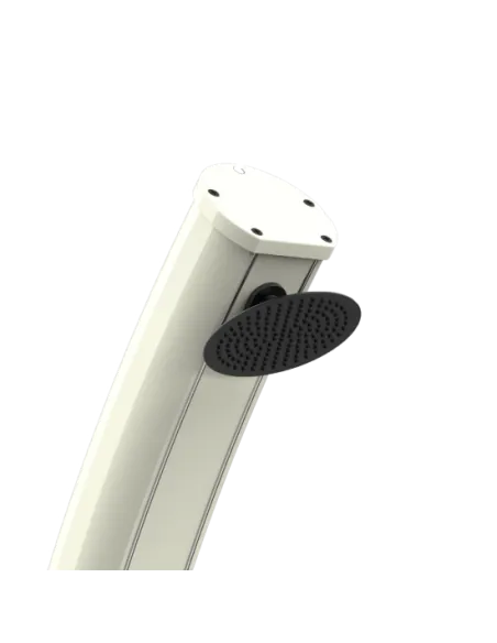 Doccia solare Sined Emi 25L Alluminio Bianco