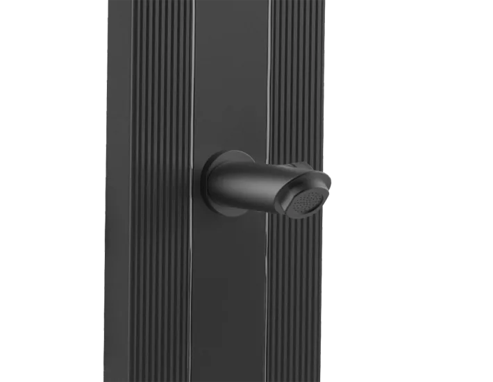 Dutxa Solar Sined Llegiu Alumini Negre amb...