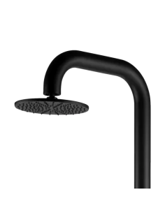 Sined Pula Shower Head Stainless Steel Black Satin Finish 2