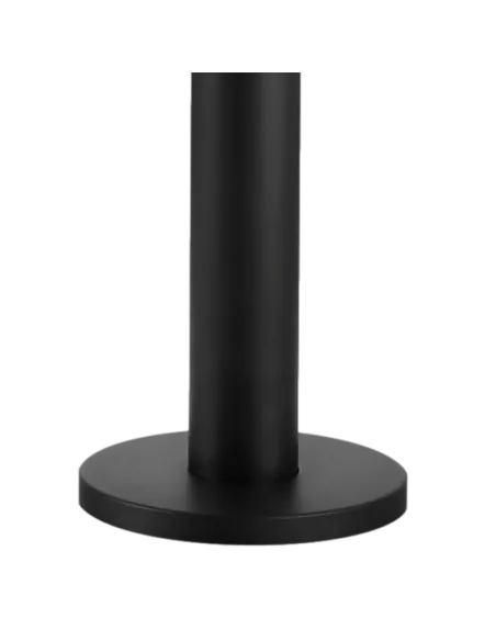 Tête de douche Sined Pula en acier inoxydable noir satiné