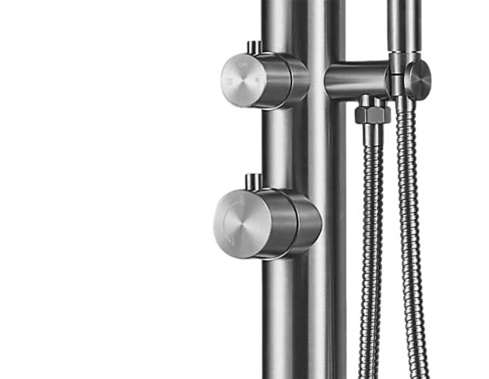 Sined Pula Shower Head Satin Stainless Steel