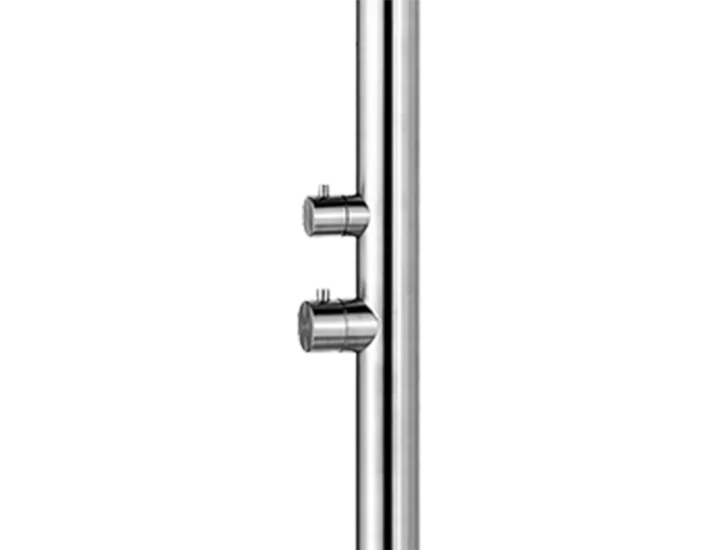 Ducha Sined Quartu Acero Inxoxidable con Lavapiés