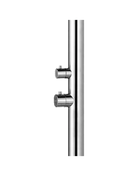 Ducha Sined Quartu Acero Inxoxidable con Lavapiés
