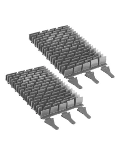 Cepillos de goma a láminas gris Zodiac Vortex R0635904