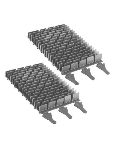 Brosses en caoutchouc à lamelles grises Zodiac Vortex R0635904