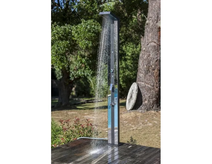 Dutxa solar alumini Premium 38 litres Gre DSALP38