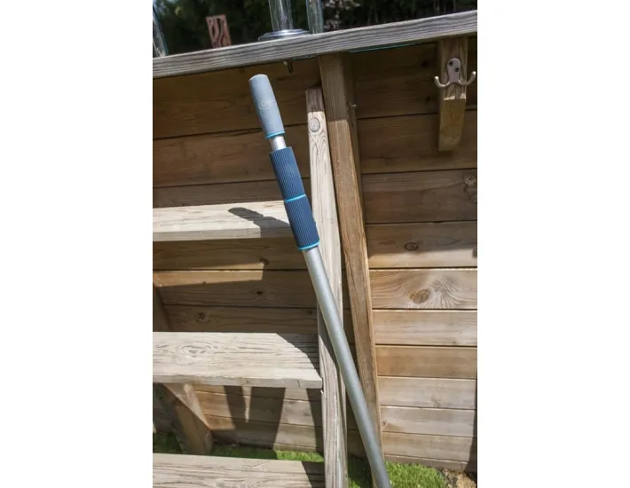 Teleskopstiel aus Aluminium 3,6 m Graphit Gre...