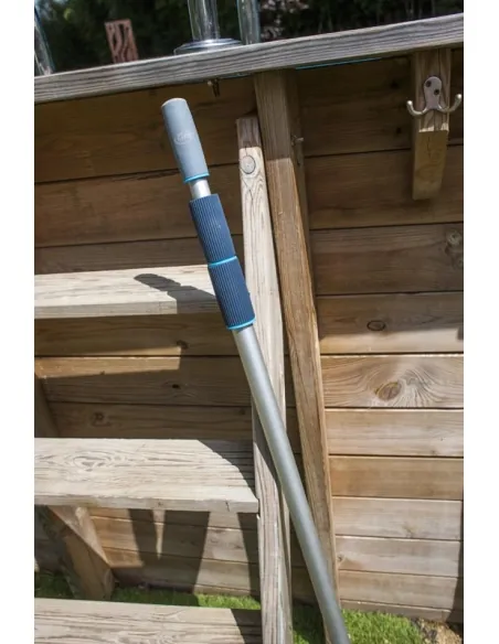 Teleskopstiel aus Aluminium 3,6 m Graphit Gre TPP360